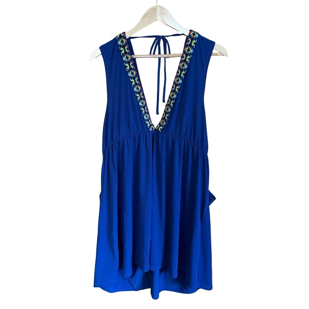 Cacique by Lane Bryant Stretch Swimwear Cover-up Tunic Dress 18/20